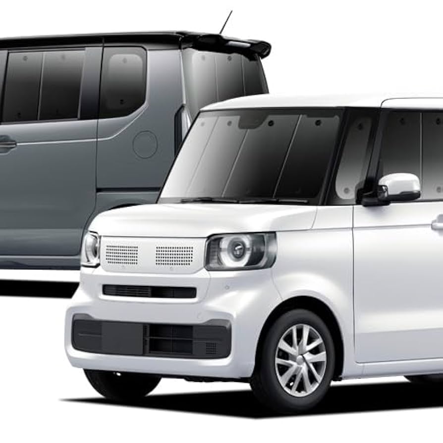 ぅし꙳★*゜プロフ必読♪ ⭐️NBOX 車中泊プライバシーサンシェードセット N-BOX JF5/6型 の車中泊ならカーテンいらずプライバシー